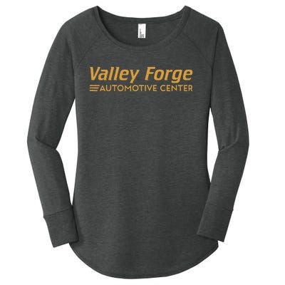 Valley Ge Automotive Distressed Look Women's Perfect Tri Tunic Long Sleeve Shirt