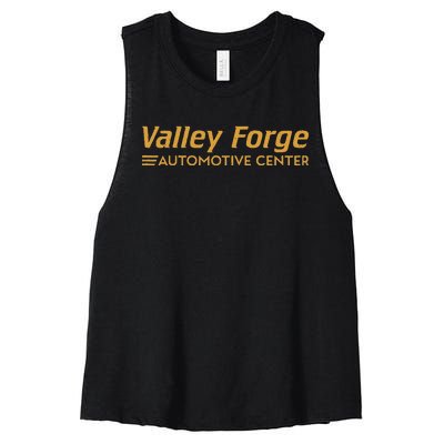 Valley Ge Automotive Distressed Look Women's Racerback Cropped Tank