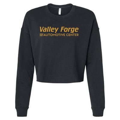 Valley Ge Automotive Distressed Look Cropped Pullover Crew