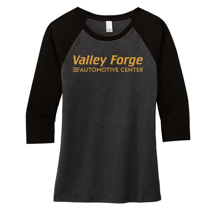 Valley Ge Automotive Distressed Look Women's Tri-Blend 3/4-Sleeve Raglan Shirt