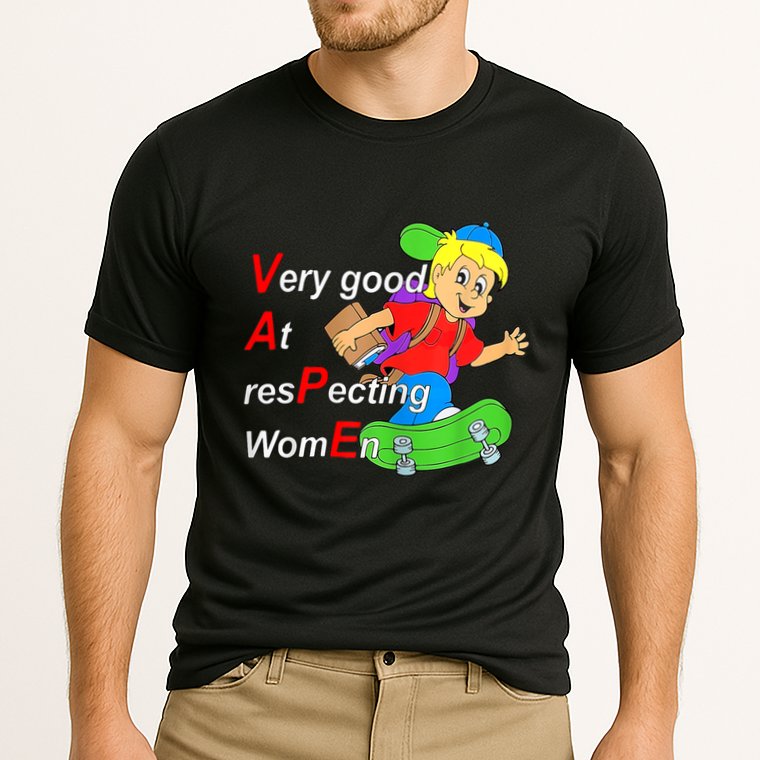 Very Good At Respecting Women Skate Board Vape Meme Cooling Performance Crew T-Shirt