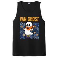 Van Ghost Art Teacher Halloween Van Gogh Starry Night PosiCharge Competitor Tank