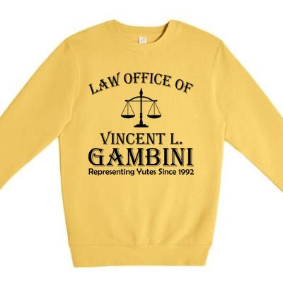 Vincent Gambini Attorney At Law Premium Crewneck Sweatshirt