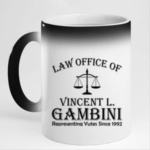 Vincent Gambini Attorney At Law 11oz Black Color Changing Mug