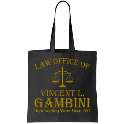 Vincent Gambini Attorney At Law Tote Bag