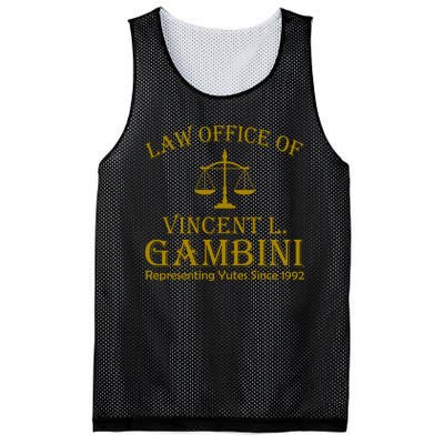 Vincent Gambini Attorney At Law Mesh Reversible Basketball Jersey Tank