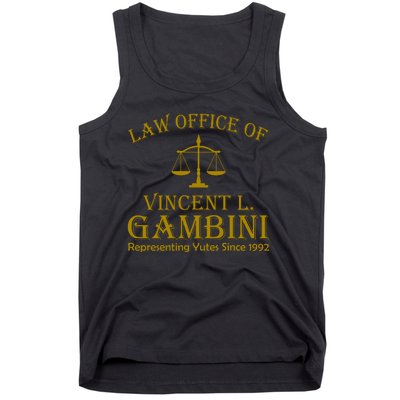 Vincent Gambini Attorney At Law Tank Top