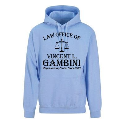 Vincent Gambini Attorney At Law Unisex Surf Hoodie