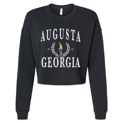 Vintage Golf Augusta Cropped Pullover Crew