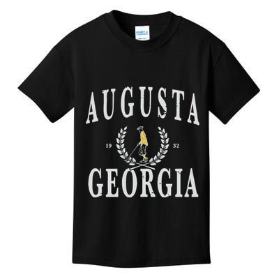 Vintage Golf Augusta Kids T-Shirt