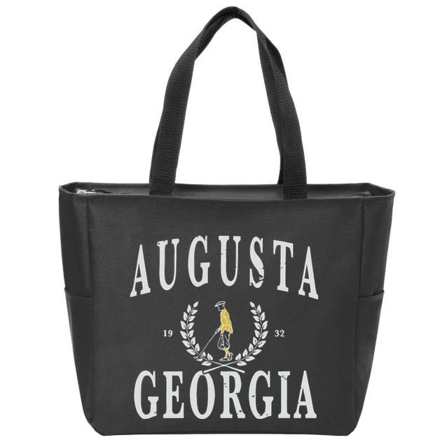 Vintage Golf Augusta Zip Tote Bag