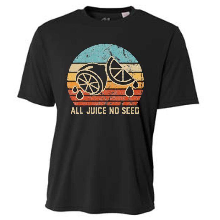 Vasectomy Gifts All Juice No Seed Cooling Performance Crew T-Shirt