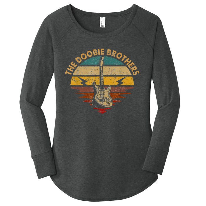 Vintage Guitar Beautiful Name Doobie Brothers Personalized Women's Perfect Tri Tunic Long Sleeve Shirt