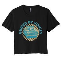 Vintage Guided By Voices Retro Art Women's Crop Top Tee