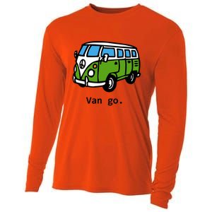 Van Go Bus Cooling Performance Long Sleeve Crew