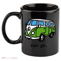Van Go Bus 11oz C Handle Ceramic Mug