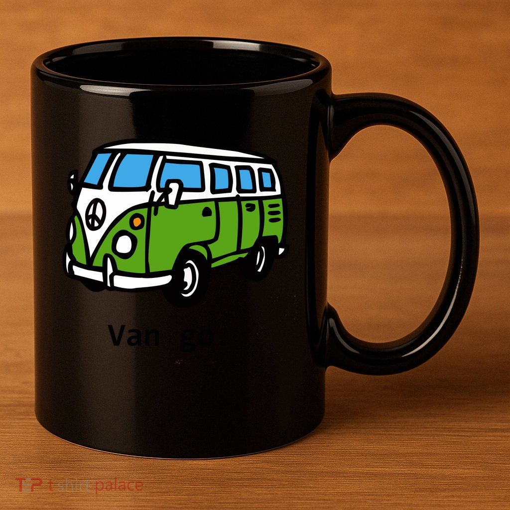 Van Go Bus 11oz C Handle Ceramic Mug