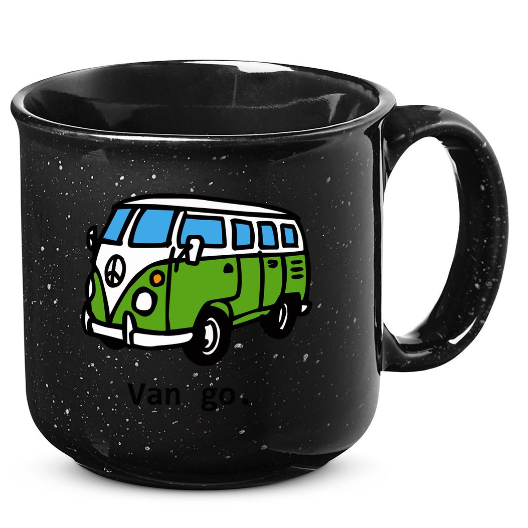 Van Go Bus 15oz Campfire Ceramic Mug