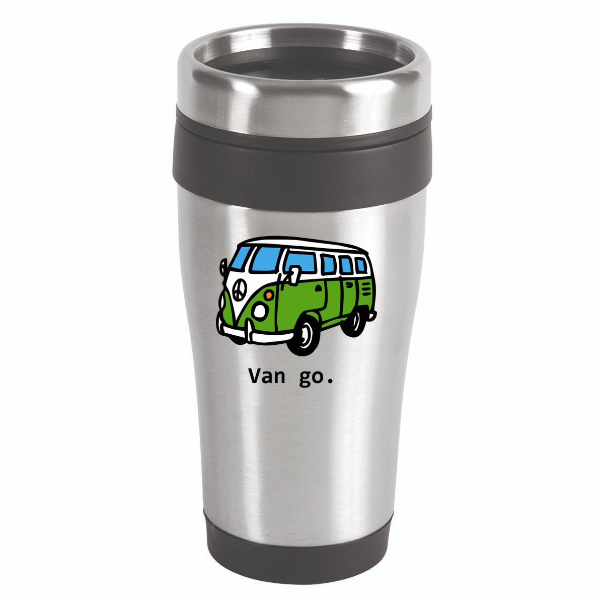 Van Go Bus 16oz Travel Tumbler