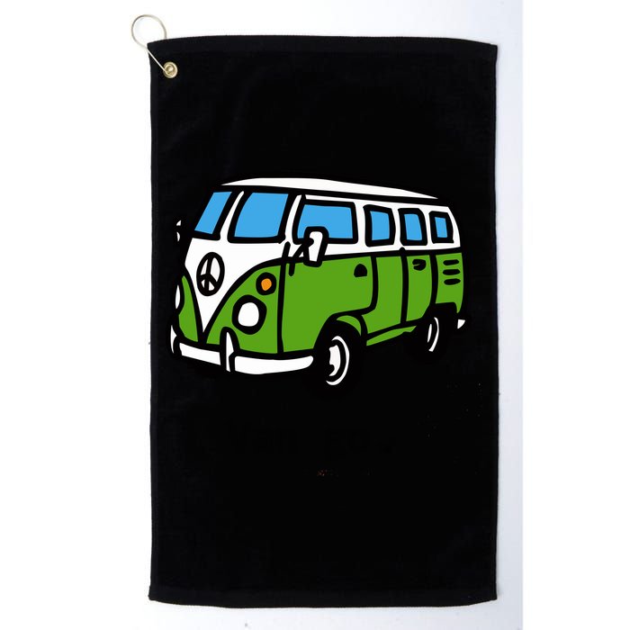 Van Go Bus Golf Towel