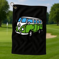 Van Go Bus Golf Towel