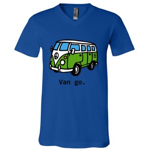 Van Go Bus V-Neck T-Shirt