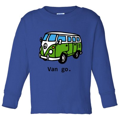Van Go Bus Toddler Long Sleeve Shirt