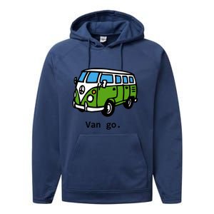 Van Go Bus Performance Fleece Hoodie