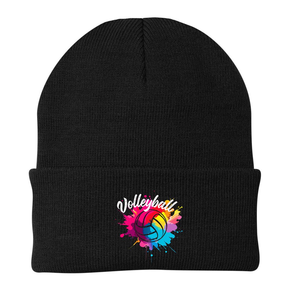 Volleyball Gifts Beach Volleyballer Sports Apparel Fitness Beanie