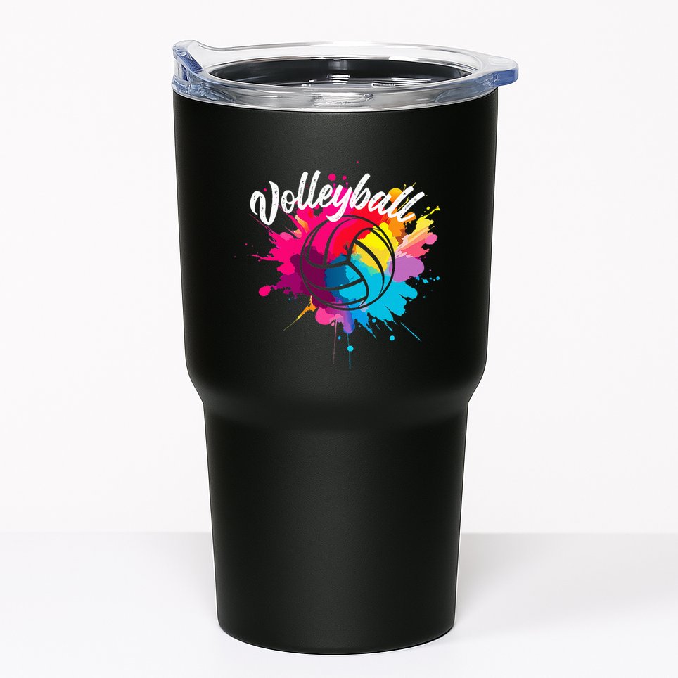 Volleyball Gifts Beach Volleyballer Sports Apparel Fitness Tumbler