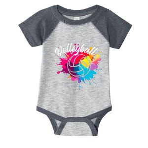 Volleyball Gifts Beach Volleyballer Sports Apparel Fitness Infant Baby Jersey Bodysuit