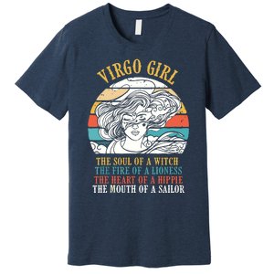 Virgo Girl Birthday Zodiac Sign Astrology Horoscope Premium T-Shirt