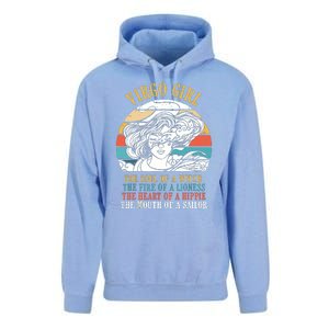 Virgo Girl Birthday Zodiac Sign Astrology Horoscope Unisex Surf Hoodie