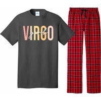 Virgo Girl Boho Retro Vintage Zodiac Birthday Womens Pajama Set