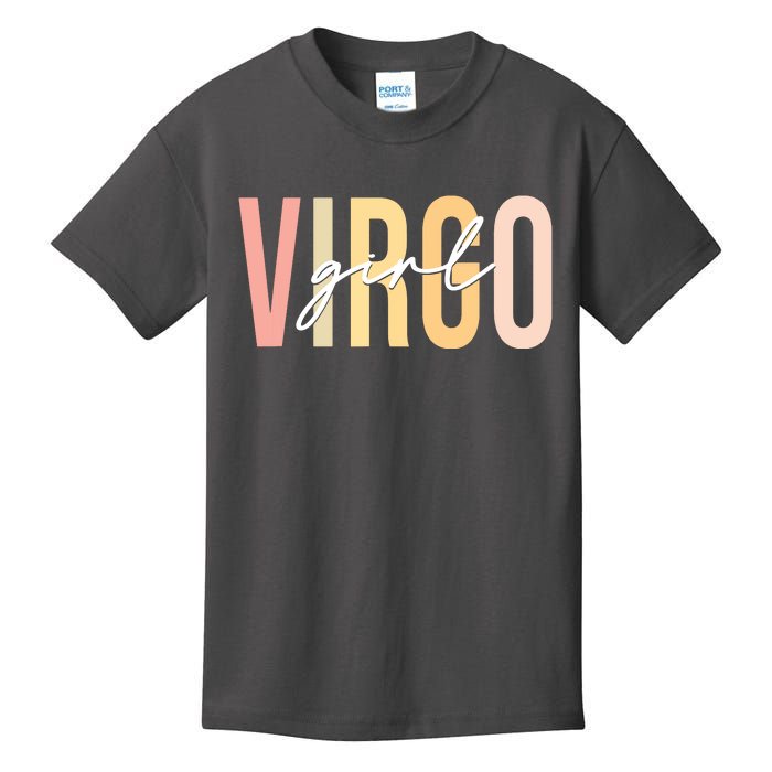 Virgo Girl Boho Retro Vintage Zodiac Birthday Womens Kids T-Shirt