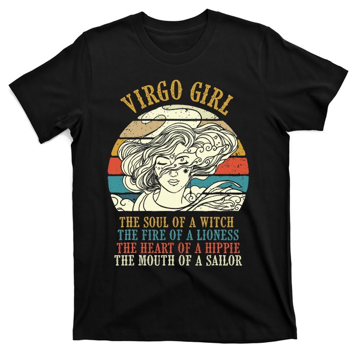 Virgo Girl Birthday Zodiac Sign Astrology Horoscope T-Shirt