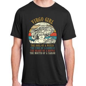 Virgo Girl Birthday Zodiac Sign Astrology Horoscope Adult ChromaSoft Performance T-Shirt