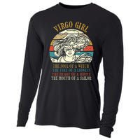 Virgo Girl Birthday Zodiac Sign Astrology Horoscope Cooling Performance Long Sleeve Crew