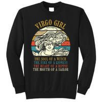 Virgo Girl Birthday Zodiac Sign Astrology Horoscope Tall Sweatshirt