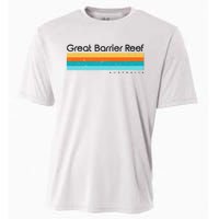 Vintage Great Barrier Reef Islands Australia Retro Design Cooling Performance Crew T-Shirt