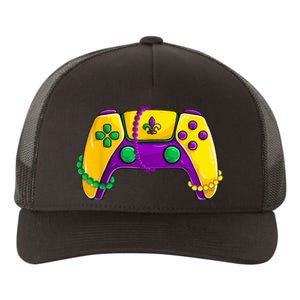 Video Game Beads Kids Mardi Gras Shirts, Gamer Boys Men Yupoong Adult 5-Panel Trucker Hat