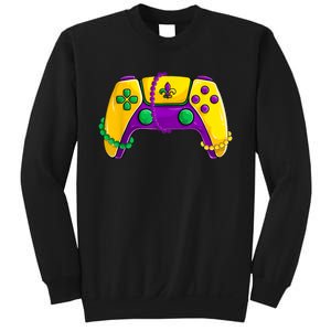 Video Game Beads Kids Mardi Gras Shirts, Gamer Boys Men Sweatshirt