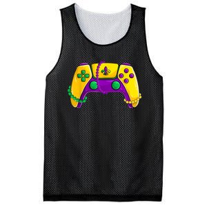 Video Game Beads Kids Mardi Gras Shirts, Gamer Boys Men Mesh Reversible Basketball Jersey Tank