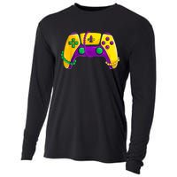 Video Game Beads Kids Mardi Gras Shirts, Gamer Boys Men Cooling Performance Long Sleeve Crew