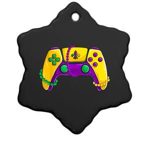 Video Game Beads Kids Mardi Gras Shirts, Gamer Boys Men Ceramic Star Ornament