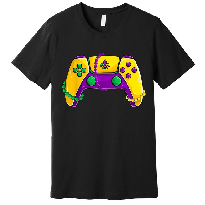 Video Game Beads Kids Mardi Gras Shirts, Gamer Boys Men Premium T-Shirt