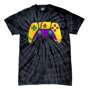 Video Game Beads Kids Mardi Gras Shirts, Gamer Boys Men Tie-Dye T-Shirt