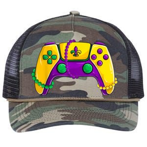 Video Game Beads Kids Mardi Gras Shirts, Gamer Boys Men Retro Rope Trucker Hat Cap