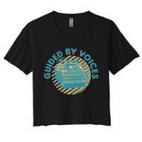 Vintage Guided By Voices Retro Art Women's Crop Top Tee