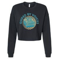 Vintage Guided By Voices Retro Art Cropped Pullover Crew